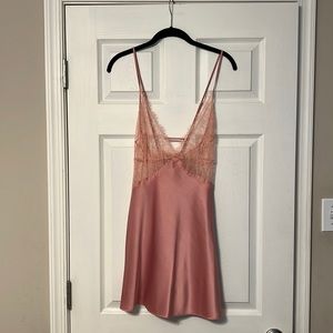 Victoria’s Secret satin and lace slip. NWOT